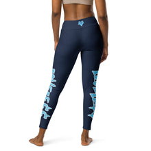 Load image into Gallery viewer, Blue LV$ Yoga Leggings
