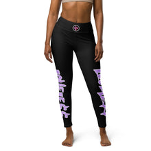 Load image into Gallery viewer, Purple Yoga Leggings
