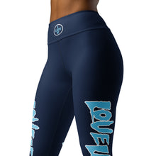 Load image into Gallery viewer, Blue LV$ Yoga Leggings
