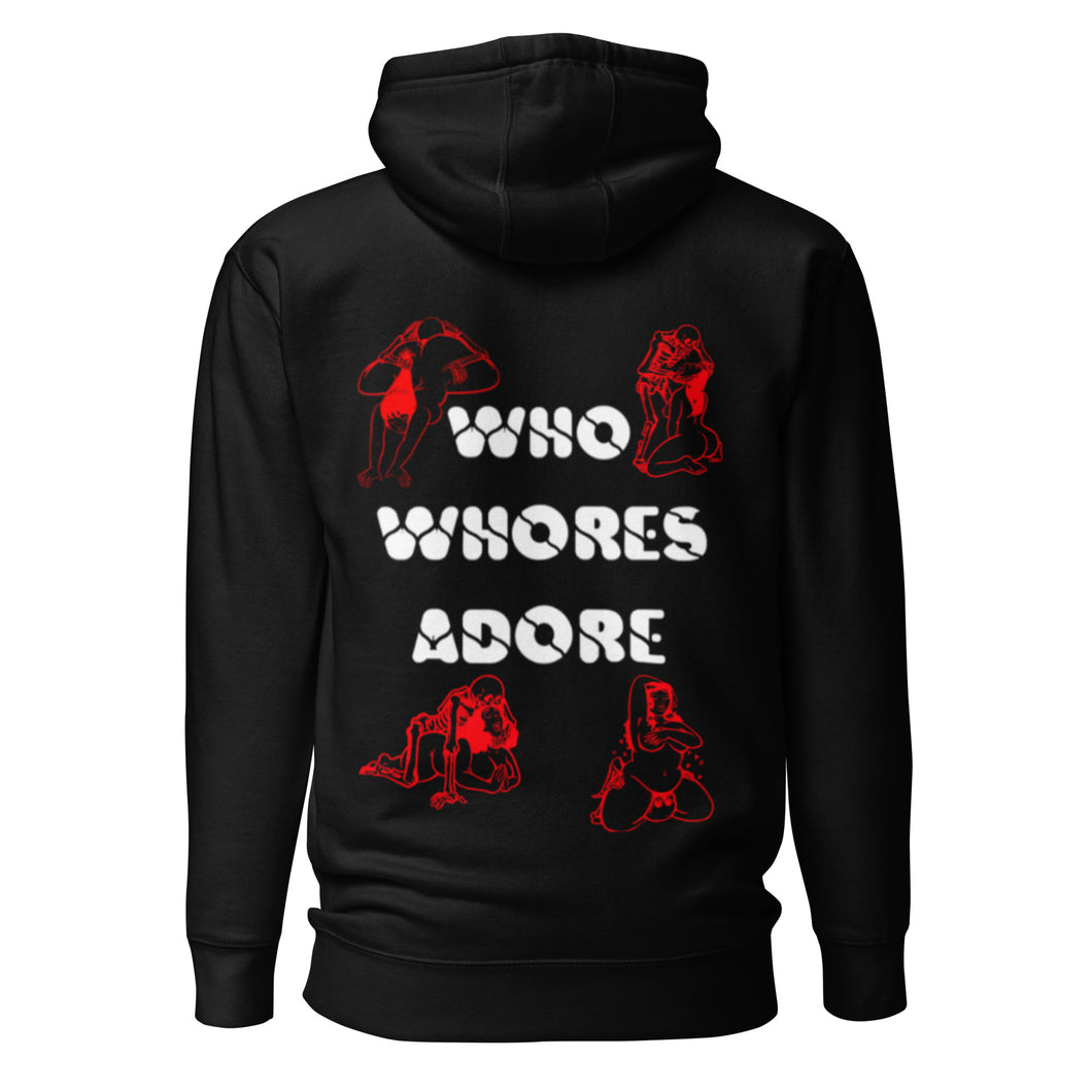 Who whores adore Hoodie