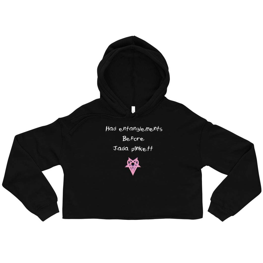 Entaglements Crop Hoodie