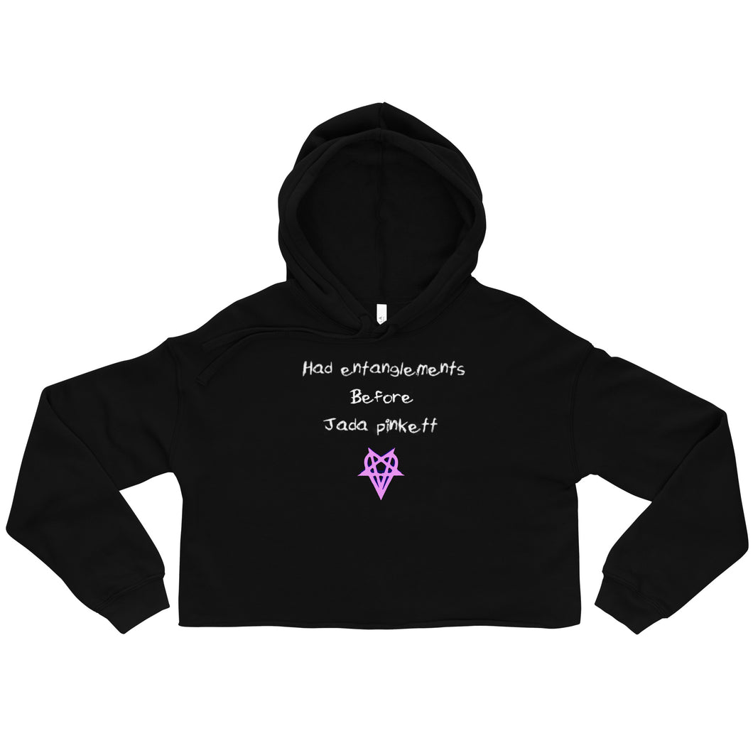 Had entanglements Crop Hoodie