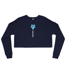 Load image into Gallery viewer, Blue Crop Sweatshirt
