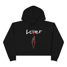 Load image into Gallery viewer, Lover/Loner Crop Hoodie
