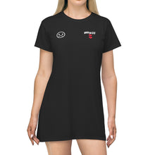 Load image into Gallery viewer, Think with heart shirt dress
