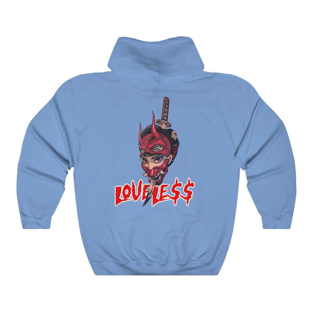 Oni mask hoodie