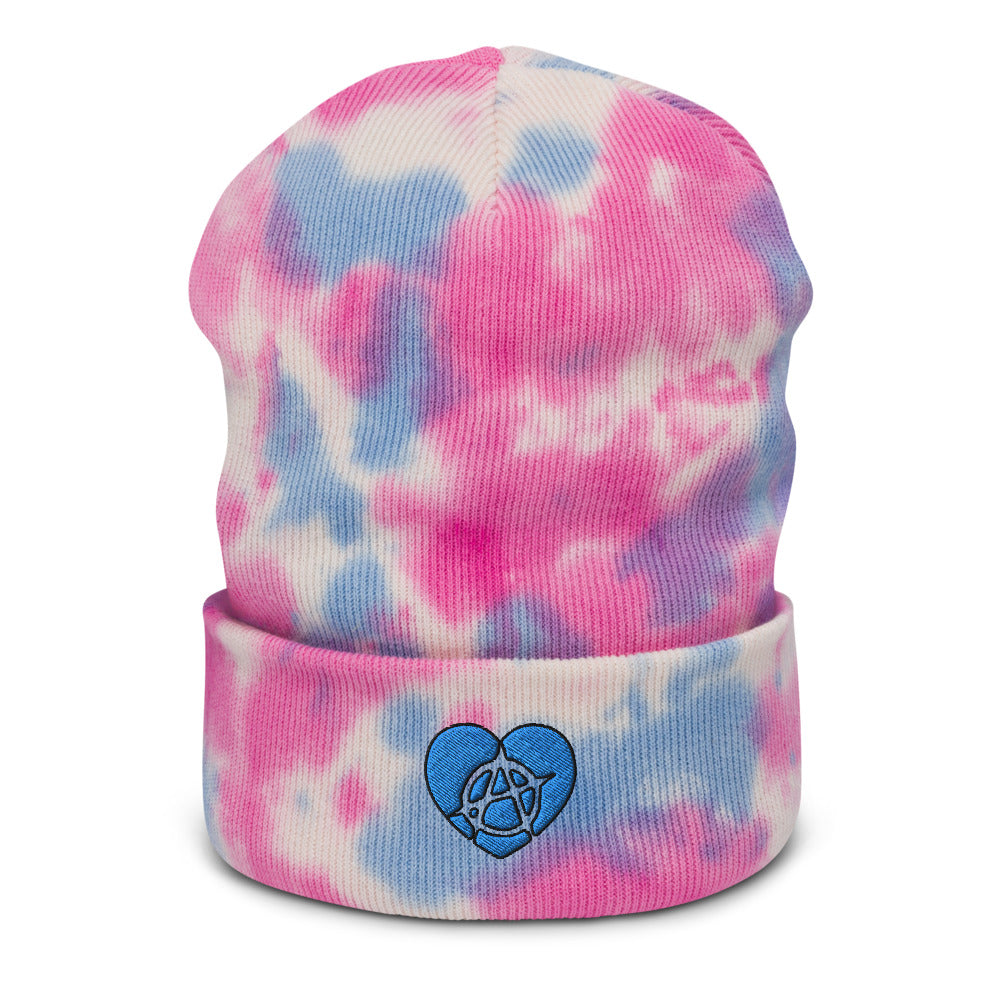 pink Tie-dye beanie