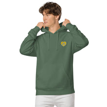Load image into Gallery viewer, LV$ Green pigment-dyed hoodie
