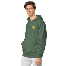Load image into Gallery viewer, LV$ Green pigment-dyed hoodie

