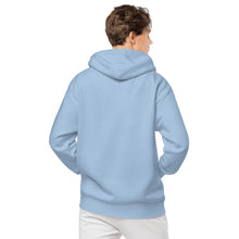 Load image into Gallery viewer, Blue pigment-dyed hoodie
