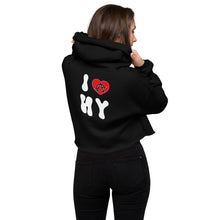 Load image into Gallery viewer, I love NY Crop Hoodie
